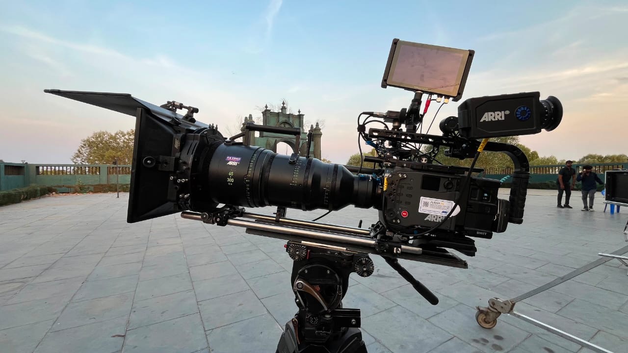 ARRI ALEXA 35 Xtreme with zoom lens and matte box on tripod